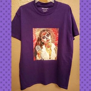 Selena Sugar Skull T-Shirt (Adult Small)